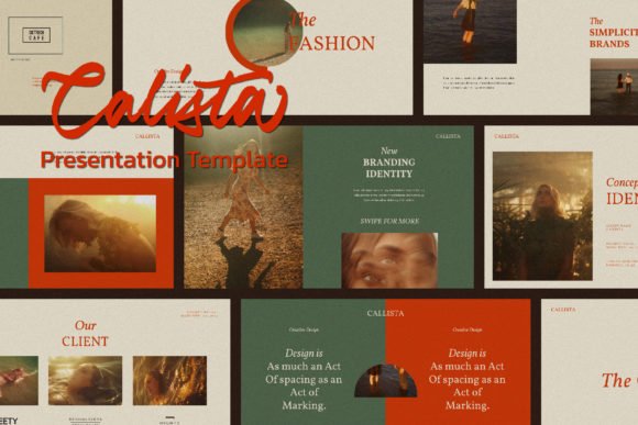 Callista Keynote Template: A Modern Solution for Fashion and Business Presentations