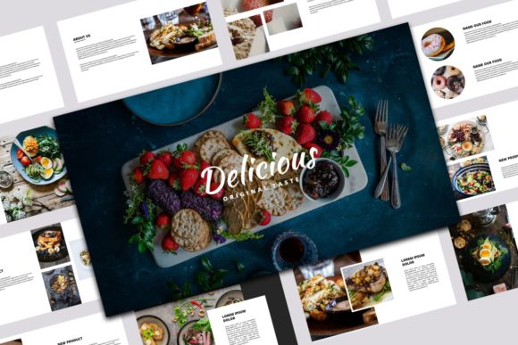 Delicious - Keynote Template: A Powerful Tool for Modern and Creative Presentations