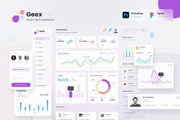 Geex - Modern Elegant Admin Dashboard UI for Smoother Workflow