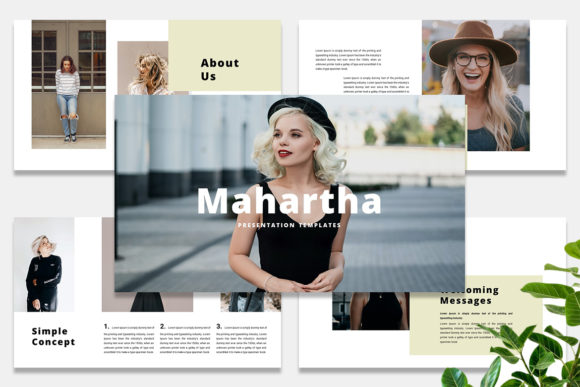 Modern and Creative Mahartha PowerPoint Template