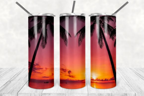 Palm Tree Sunset Tumbler Designs PNG: A Practical Guide for Creative Integration