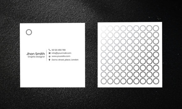 Square Business Card Design 8: A Modern Solution for Standout Networking